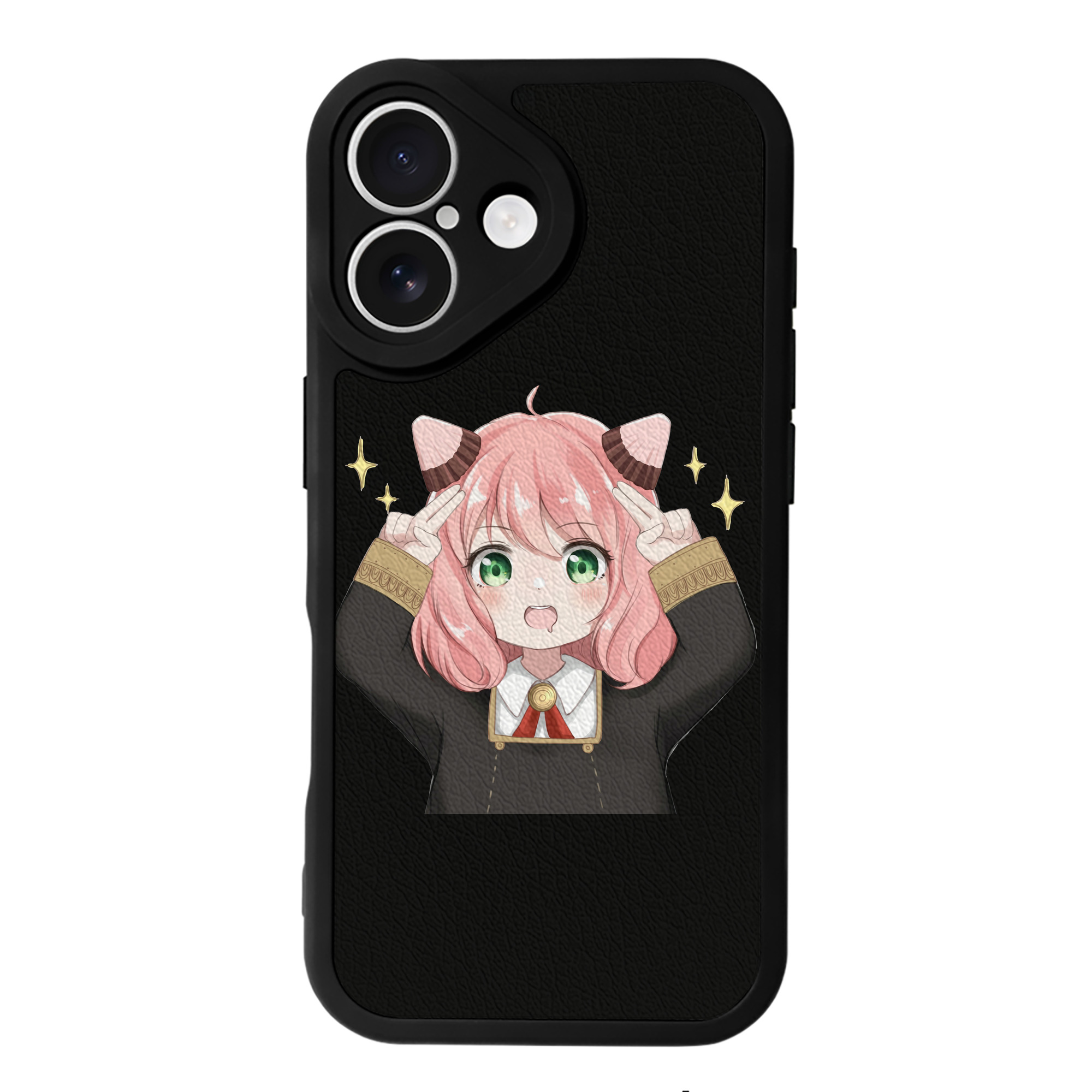 （画像用） SPY×FAMILY间谍家家酒 【iPhone 16シリーズ対応】シリコンスマホケース（レザー調） 材質：シリコン